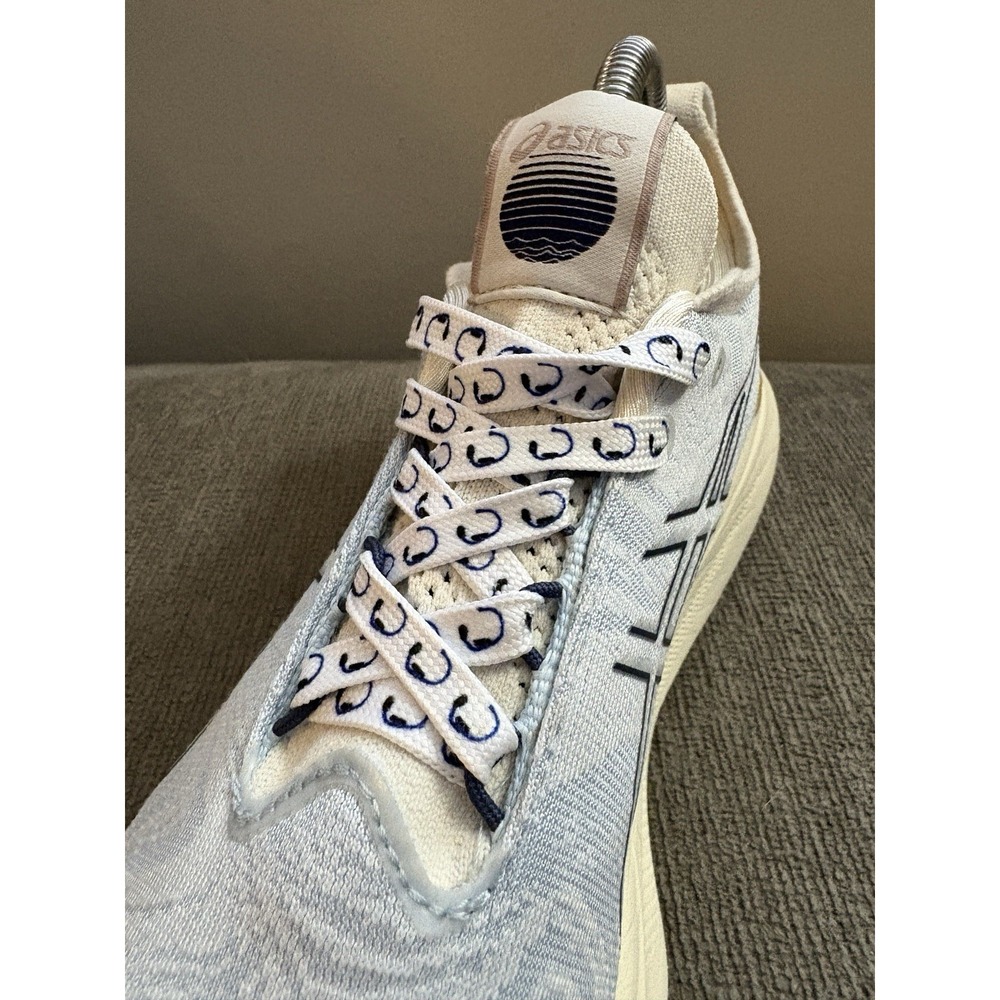 Asics Athletic Shoes in Cream and Black - Picture 9 of 11